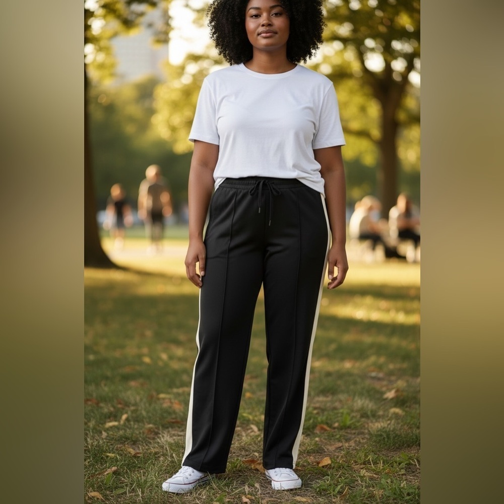 **Brand New **Women's Black Slacks Pants - Picture 3 of 8